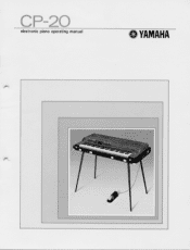 Yamaha CP-20 Owner's Manual (image)