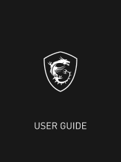 MSI GE76 Raider User Manual