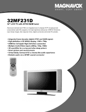 Philips 32MF231D Brochure