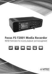 Sony FST2001/VITEC Product Brochure (VITEC FS-T2001 Portable Field Deck)