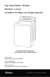Haier GWT950AW Product Manual