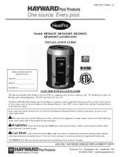 Hayward HeatPro® Heat Pro Installation