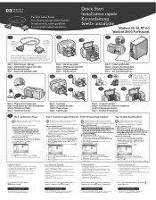 HP Deskjet 630c (English, German, French, Dutch) DJ 630C Printer - Parallel Cable Quick Setup Guide
