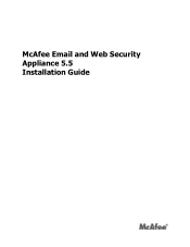 McAfee MSA-3400-SWGI Installation Guide