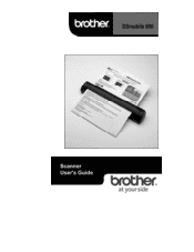 Brother International DSmobile&reg; 600/DS600 Users Manual - English