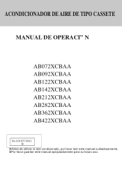 Haier AB282XCBAA User Manual