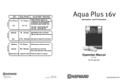 Hayward Aqua Plus Controls plus Chlorination Model: PL-PLUS-16V Operation