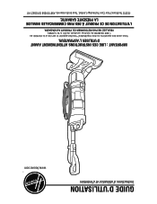 Hoover UH72400 Product Manual