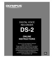 Olympus DS-2 User Guide