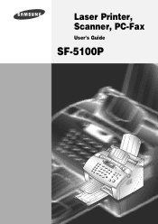 Samsung SF-5100PI User Manual (user Manual) (ver.1.00) (English)
