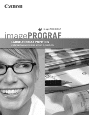 Canon imagePROGRAF iPF5100 imagePROGRAF Technology Guide
