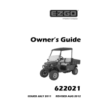 E-Z-GO Terrain 1500 Owner Manual