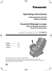 Panasonic EP-MA73 Operating Instructions Multi-lingual