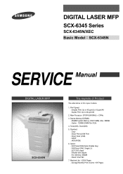 Samsung 6345N Service Manual
