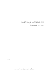 Dell 1526 Owner's Manual