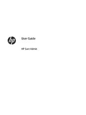 HP EliteBook 735 Sure Admin User Guide