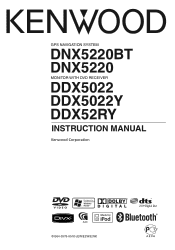Kenwood DDX5022 User Manual