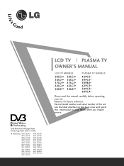 LG 26LH1DC4 Owners Manual