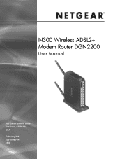 Netgear DGN2200v1 DGN2200 User Manual