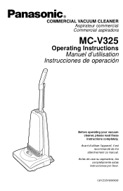 Panasonic MCV325 MCV325 User Guide