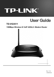 TP-Link TD-VG3511 TD-VG3511 V1 User Guide