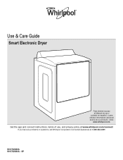 Whirlpool WED8700EC Use & Care Guide