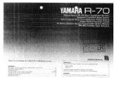 Yamaha R-70 Owner's Manual