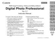 Canon eos40d Digital Photo Professional Instruction Manual Macintosh (EOS 40D)