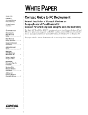 Compaq 173633-006 Using the Compaq Multi-NIC Boot Utility