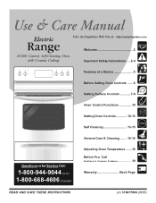 Frigidaire FEF369HC Use and Care Manual