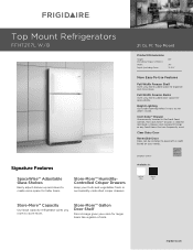 Frigidaire FFHT2117LW Product Specifications Sheet (English)
