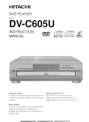 Hitachi DVC-605U Owners Guide