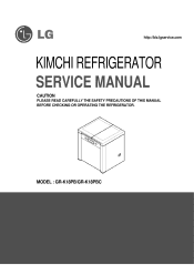 LG GR-K18PBS Service Manual