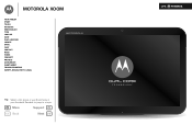 Motorola XOOM WI-FI User Guide Android 4.0 Ice Cream Sandwich