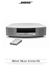 Bose 033975 Owners Guide