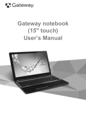 Gateway NV510P User Manual