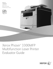 Xerox 3300MFP Evaluator Guide