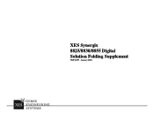 Xerox 850DX Xerox Wide Format Finisher Supplement