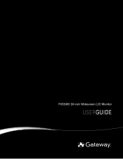 Acer FHD2400 User Guide