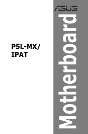 Asus P5L-MX IPAT P5L-MX/IPAT user's manual
