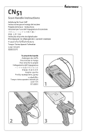 Intermec CN51 CN51 Scan Handle Instructions