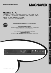 Magnavox MDR515H User manual,  French