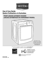 Maytag MHW6000AG Use & Care Guide