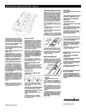 Panamax SP8-AV Manual