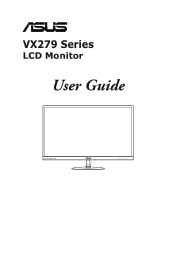 Asus VX279N VX279 Series User Guide for English Edition