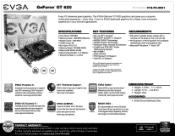 EVGA GeForce GT 620 PDF Spec Sheet