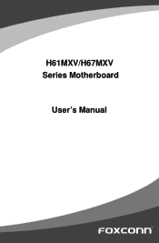 Foxconn H67MXV User manual