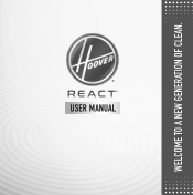 Hoover REACT Upright Vacuum Product Manual