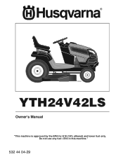 Husqvarna YTH24V42LS Owners Manual