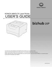 Konica Minolta bizhub 20P bizhub 20P User Guide